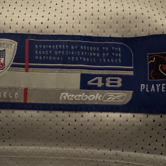 Teddy Bruschi white Patriots jersey. - Picture 3 of 3